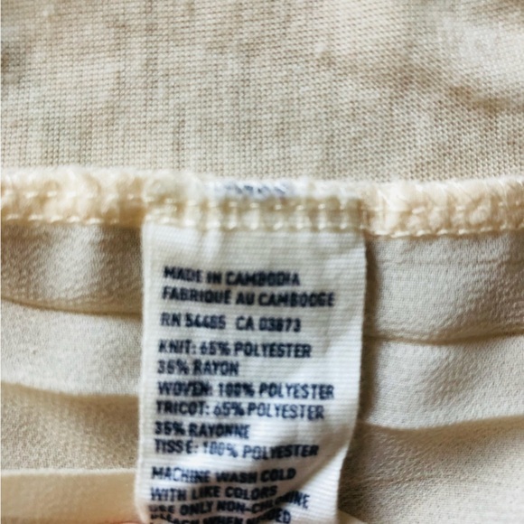 American Eagle Outfitters Cream Happy Hour Tee - Picture 10 of 10